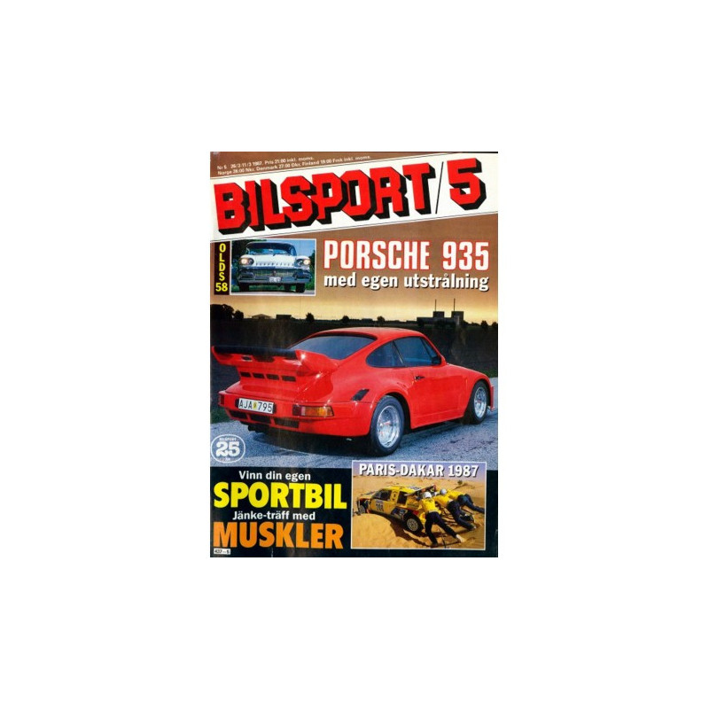 Bilsport nr 5  1987