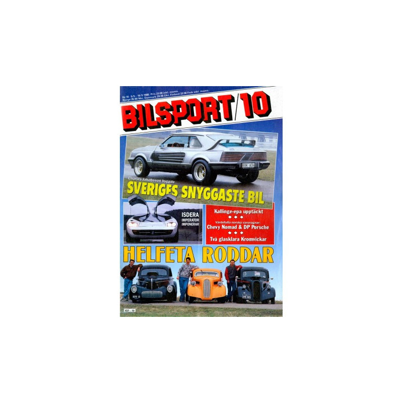 Bilsport nr 10  1988