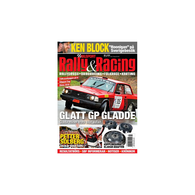 Bilsport Rally & Racing nr 4 2019