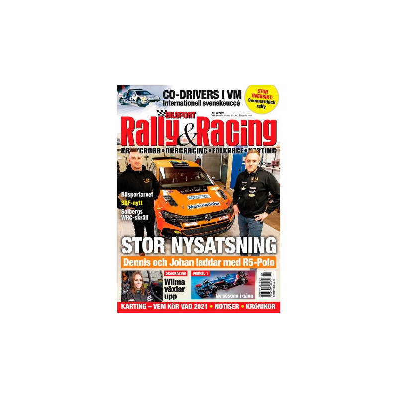 Bilsport Rally & Racing nr 3 2021