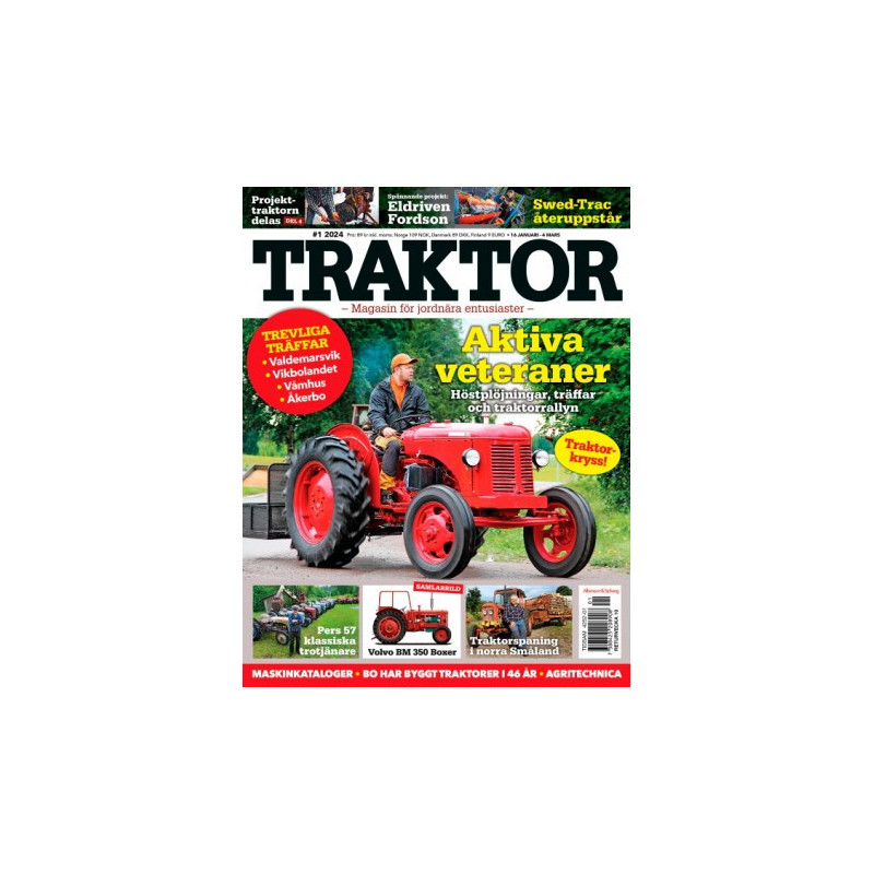 Vinterdeal: 7 nr Traktor 349 kr