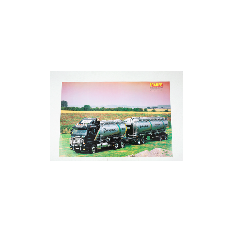 Vintageposter Trailer Scania R143 Streamline Vintageposter Trailer Scania R143 Streamline