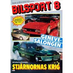 Bilsport nr 8  1984
