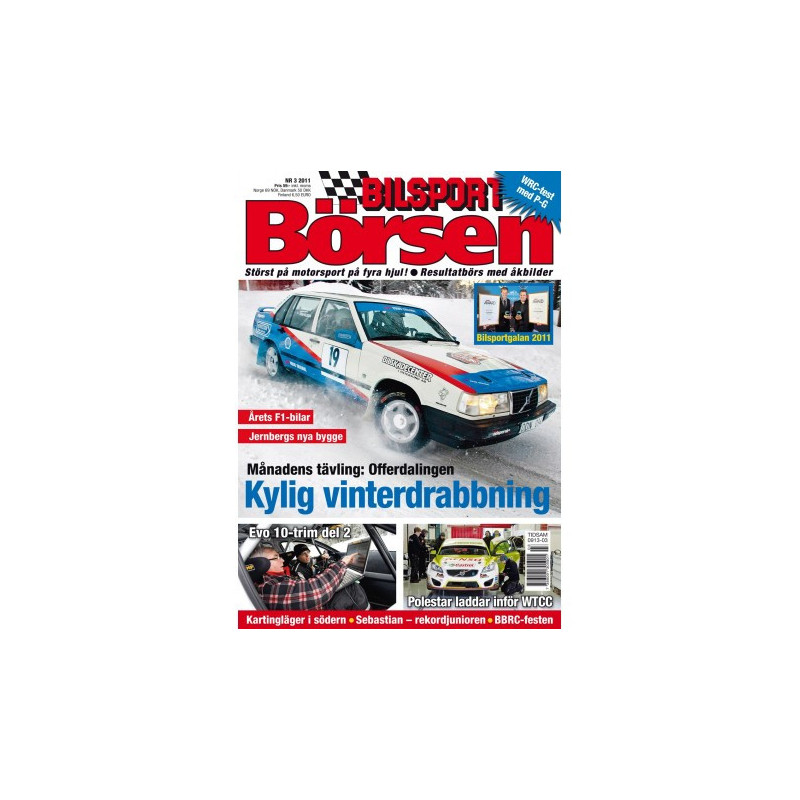 Bilsport Börsen nr 3 2011